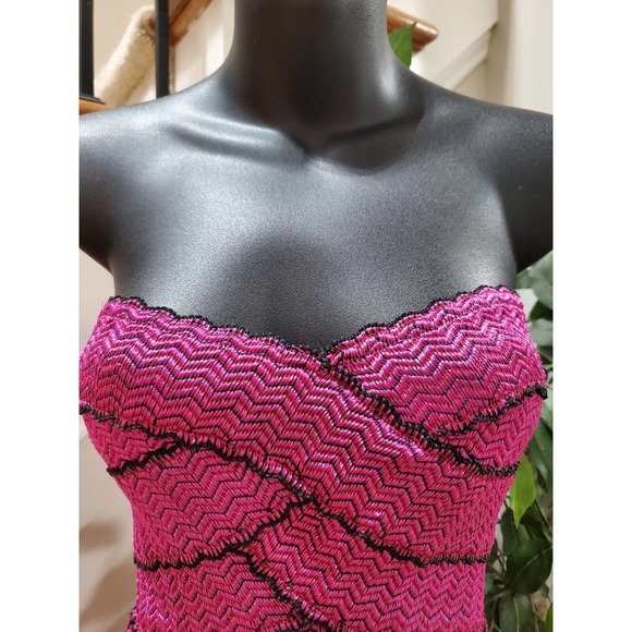 Blvd Collection Women Purple Polyester Off The Shoulder Knee Length Dress Size S - Picture 5 of 11